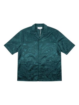 Kith paisley-print shirt - men - Fabric - S - Green