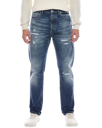 Brunello Cucinelli Medium Wash Leisure Fit Jean