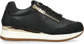 Kurt Geiger Womens Lina Sneakers - Black - Size UK 3