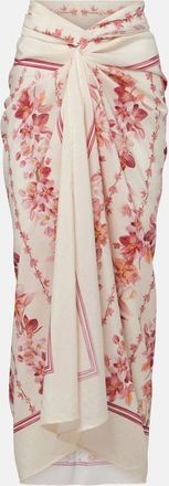 Agua Bendita Copricostume Lavanda in cotone e seta