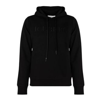 Iceberg Hoodie - Heren - Sweatshirts & Hoodies - Zwart - Maat: XL Katoen