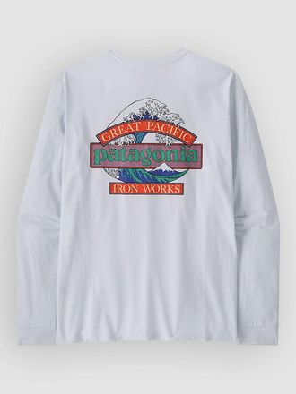 Patagonia Great Waves Responsibili- Camiseta blanco