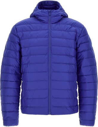 Canada Goose Blue Quilted Hood Jacket