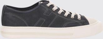 Hogan Sneaker Rebel in pelle nabuk con logo H ricamato