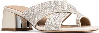 Donald J Pliner Keena Slide Sandal in Silver at Nordstrom Rack, Size 6.5