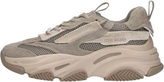Steve Madden Possession Sneaker - Dames - Sneakers - Beige - 41 EU - Schoenen