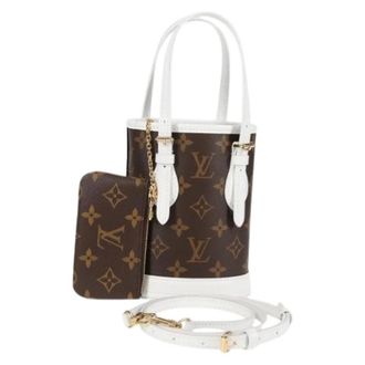 Louis Vuitton Pre-owned Bucket Bags, female, Brown, Size: ONE SIZE Pre-owned Vintage Monogram Bucket Bag