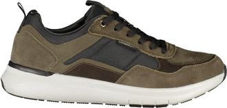 Lumberjack Green Polyester Athletic Mens Sneakers