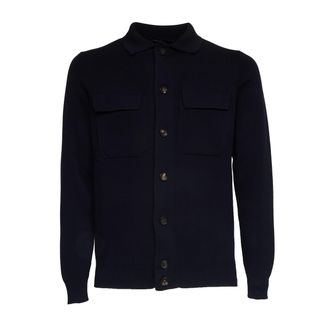 FILIPPO DE LAURENTIIS Crepe Cotton Multi-Pocket Field Jacket