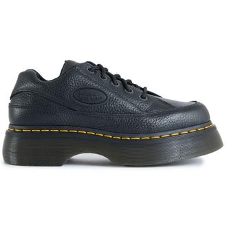 Dr. Martens Womens Dr Buzz 5-eye Shoes - Black Leather - Size UK 6