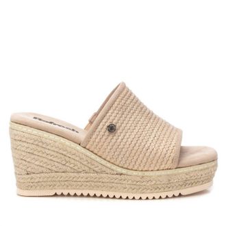 Xti Womens Wedge Sandals In Beige