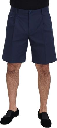 Dolce & Gabbana Casual Shorts - Heren - Korte Broeken - Blauw - M - Korte Broeken