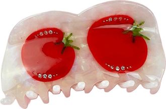 Centinelle Tomatoes Hair Claw in Red at Nordstrom