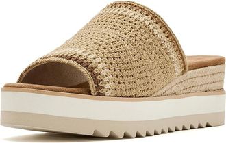 Toms Diana Mule Womens Shoes Dark Beige : 8.5 B - Medium, Textile