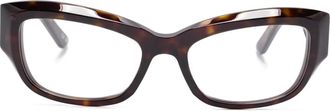 Balenciaga Occhiali cat-eye - Marrone