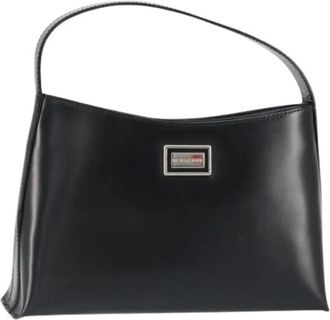 Burberry Pre-owned Mini Bag - Dames - Vintage Mini Tas - Zwart - ONE Size - Leer - Vintage