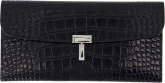 Toteme Womens T-Lock Coin Purse Black