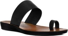 Aerosoft Viewl Vintage Arch Toe Loop Sandal in Black at Nordstrom Rack, Size 10