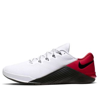 Nike Metcon 5 + White Black Red CW0526-106