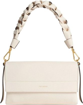 Coccinelle Boheme Schoudertas - Dames - Schoudertassen - Beige - ONE Size - Leer - Tassen