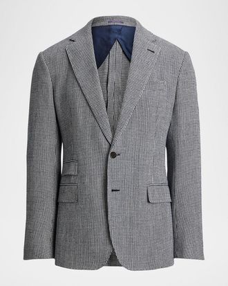 Polo Ralph Lauren Men & apos;s Tickweave Micro-Houndstooth Sport Coat