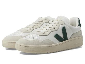 Veja V-90 Mens Shoes Extra White/Cyprus : EU 43.5 (US Mens 10.5) M, Leather