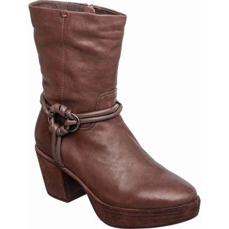 Antelope Eden Block Heel Platform Boot in Chocolate at Nordstrom Rack, Size 10