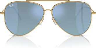 Ray-Ban Sunglasses Rbr0101 S 92023 A Aviator Reverse Gold/Blue Unisex