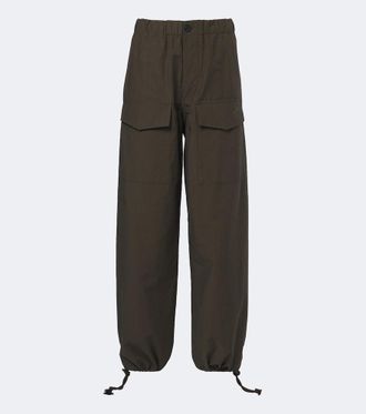 J.W.Anderson Cotton-blend wide-leg pants