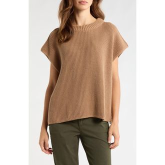 Frank & Eileen Montecito Sweater Vest in Camel at Nordstrom, Size X-Small