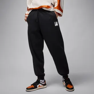 Nike Jordan Mens Jordan Brooklyn Fleece Pants in Black | HV0546-010