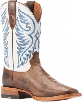 Ariat Mens Wiley Western Boot In Pecan Brown