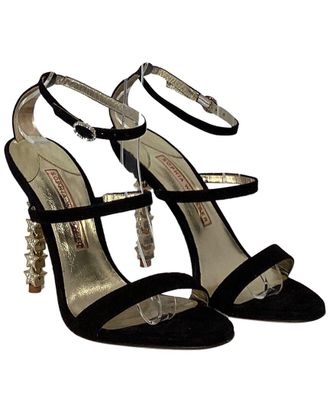 Sophia Webster Womens Suede Rosalind Star High Heel Sandal (Authentic Pre-Loved)