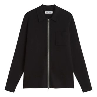 Sams&oslash;e & Sams&oslash;e Hoodies & sweatvesten, Heren, Zwart, S, Guna Full Zip