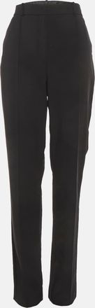 Elisabetta Franchi Black Crepe Trousers