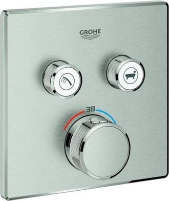 GROHE El Termostato Grohe Grohtherm Smartcontrol Con Dos V&aacute;lvulas De