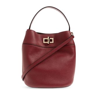 Furla Bucket Bags, female, Red, Size: ONE SIZE Amelia Medium