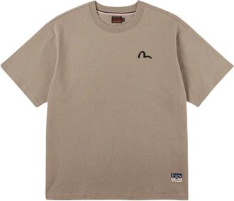 Evisu Heren, Tops, Beige, Maat: XL