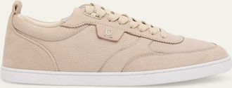 Christian Louboutin Mens Tutti Rui Leather Low-Top Sneakers