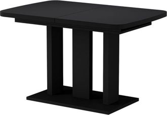 Vicco Mesa De Comedor Fenaro, Negro, 120 X 80 Cm 2 Partes, Vicco