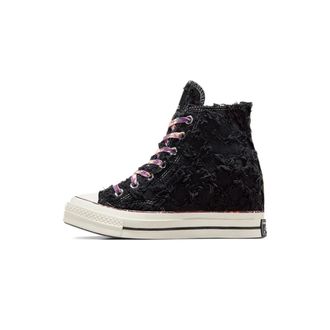 Converse Schoenen, Dames, Zwart, 36 EU, Katoen, Chuck 70 Internal Wedge High