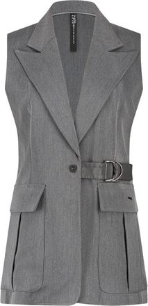 Zip73 Dames, Jassen, Grijs, Maat: 3XL