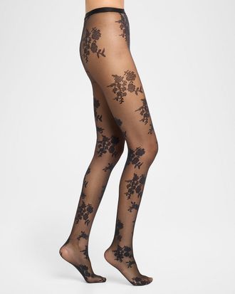 Valentino Garavani Lace Tights