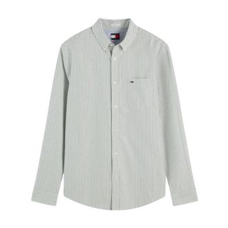 Tommy Hilfiger Long Sleeve Shirt - Heren - Casual Overhemden - Groen - S - Overhemden