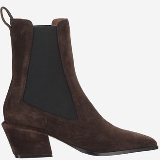 PARIS TEXAS Brown Ankle Boots