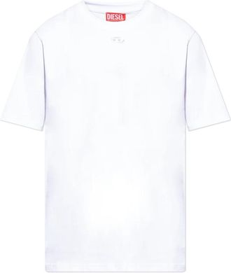 Diesel T-shirt T-Adjust-Marey - Heren - T-shirts - Wit - L - Katoen - Tops