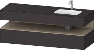 Duravit Qatego Lavabo Encastrado Con Base De Lavabo Consola, - Duravit