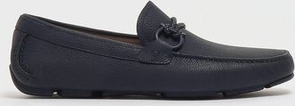 Ferragamo Mocassino driver Gancini Ferragamo in pelle a grana