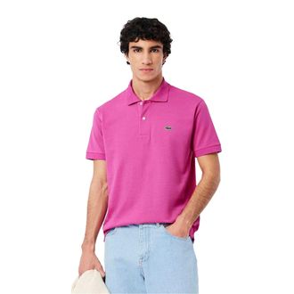 Lacoste Heren L.12.12 Original Poloshirt (Roze)