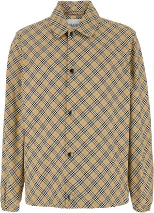 Burberry Slindon Jacket - Heren - Zomerjassen - Beige - XL - Polyester - Jassen